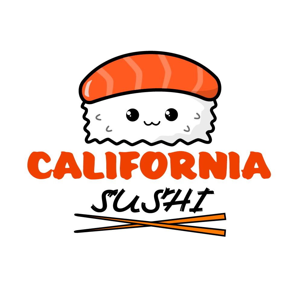 California Sushi Logo Premium Version